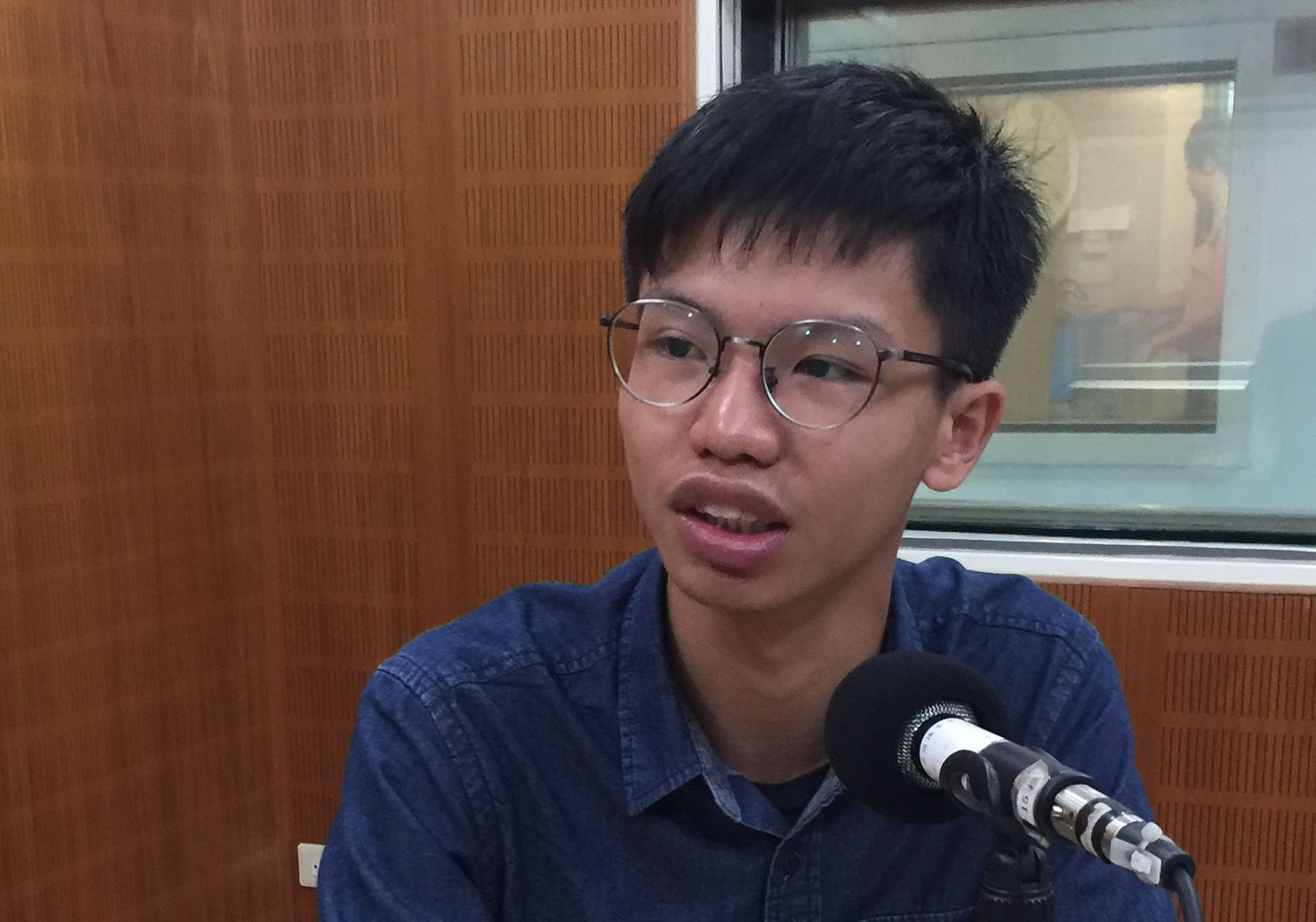 倡議香港獨立的學生組織「學生動源」前召集人鍾翰林。(RTI)