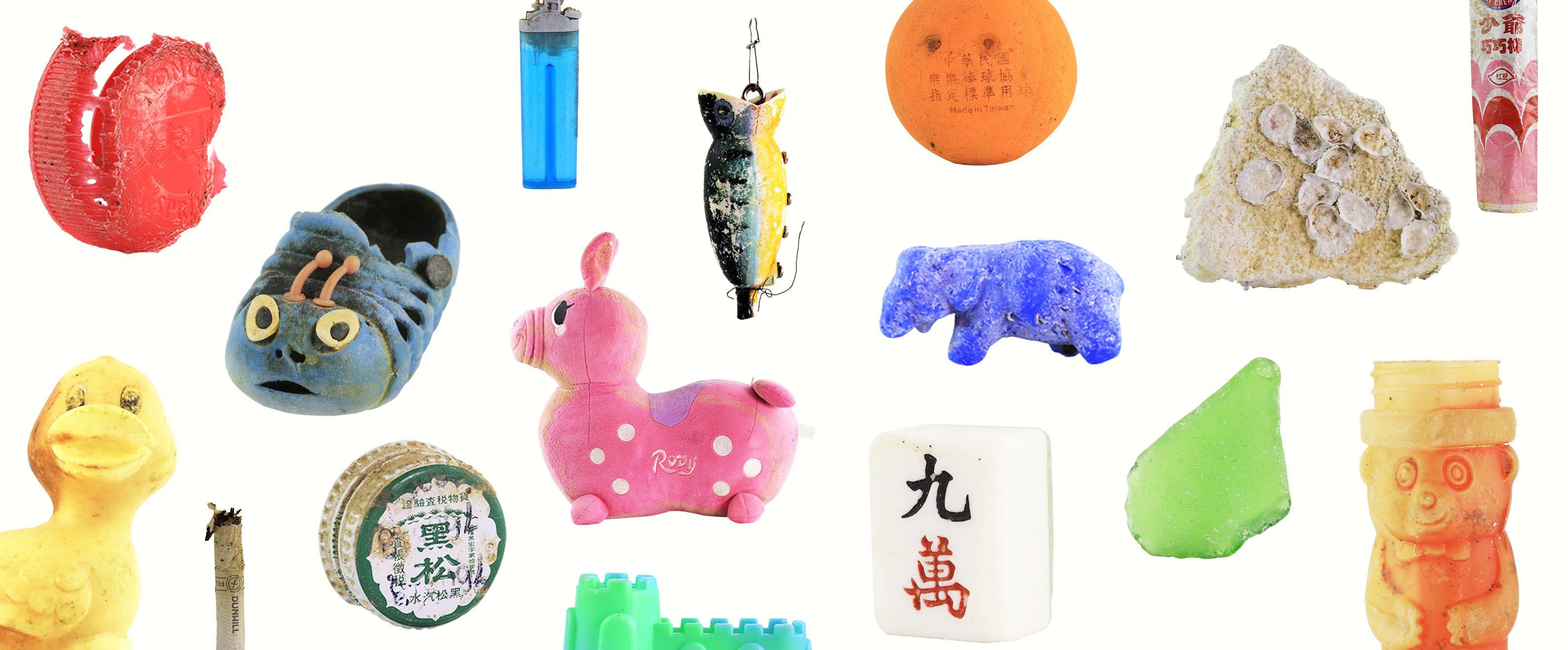 寶可夢的能力值，在《海廢圖鑑》中變成每件垃圾的分解年限數值。（圖：RE-THINK 重新思考）