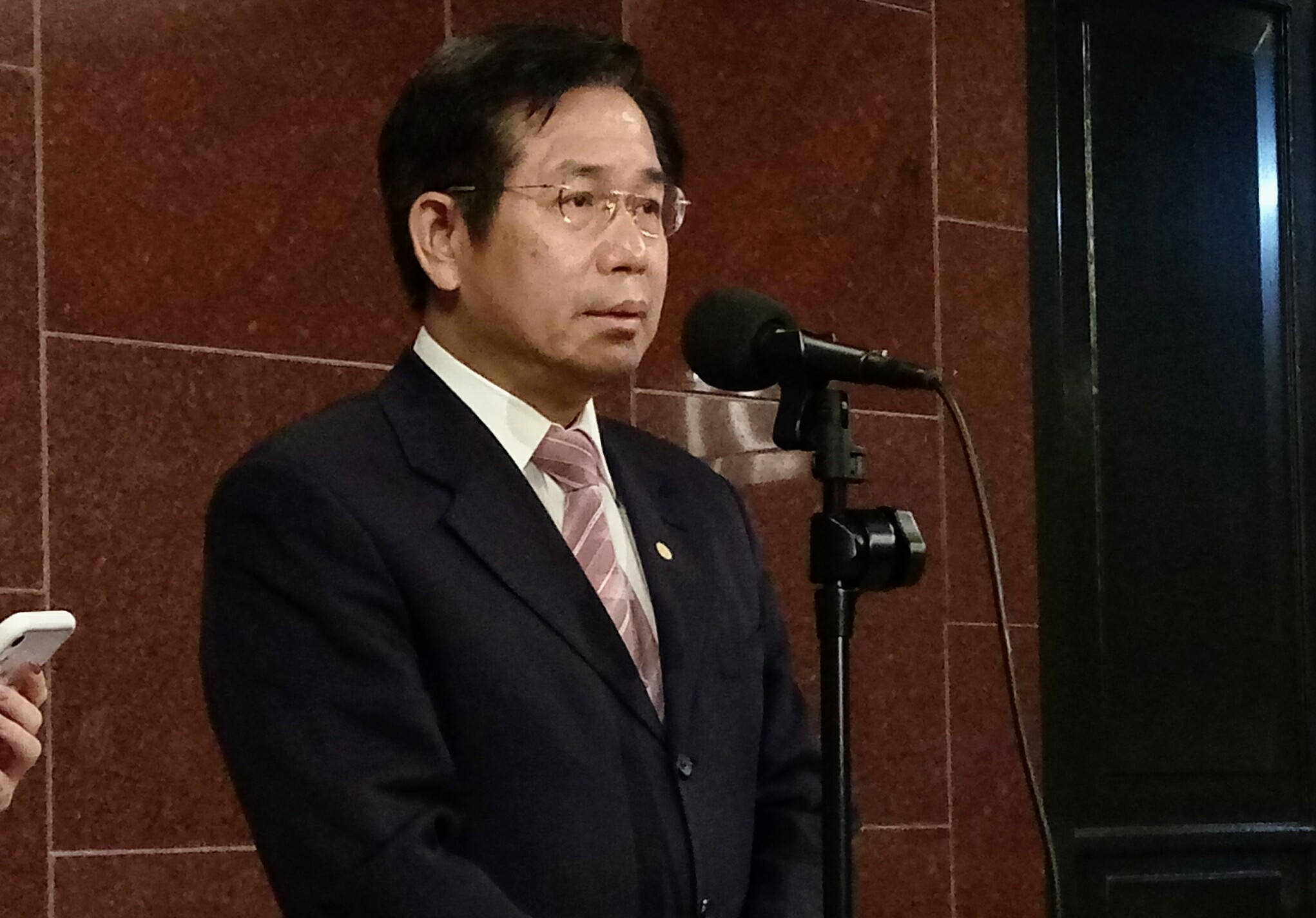 馬來西亞女大生遇害，教育部長潘文忠深表哀慟。(陳國維 攝)