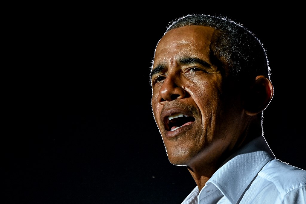 美國前總統歐巴馬(Barack Obama)。(資料照片/ AFP)