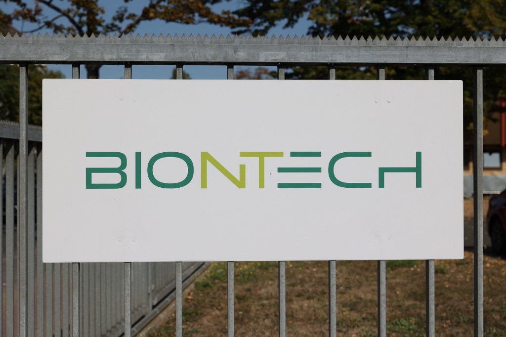 德國生技公司BioNTech。(AFP)