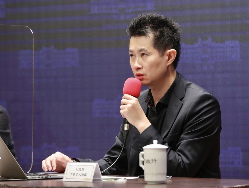 行政院發言人丁怡銘。(圖:中央社檔案照片)