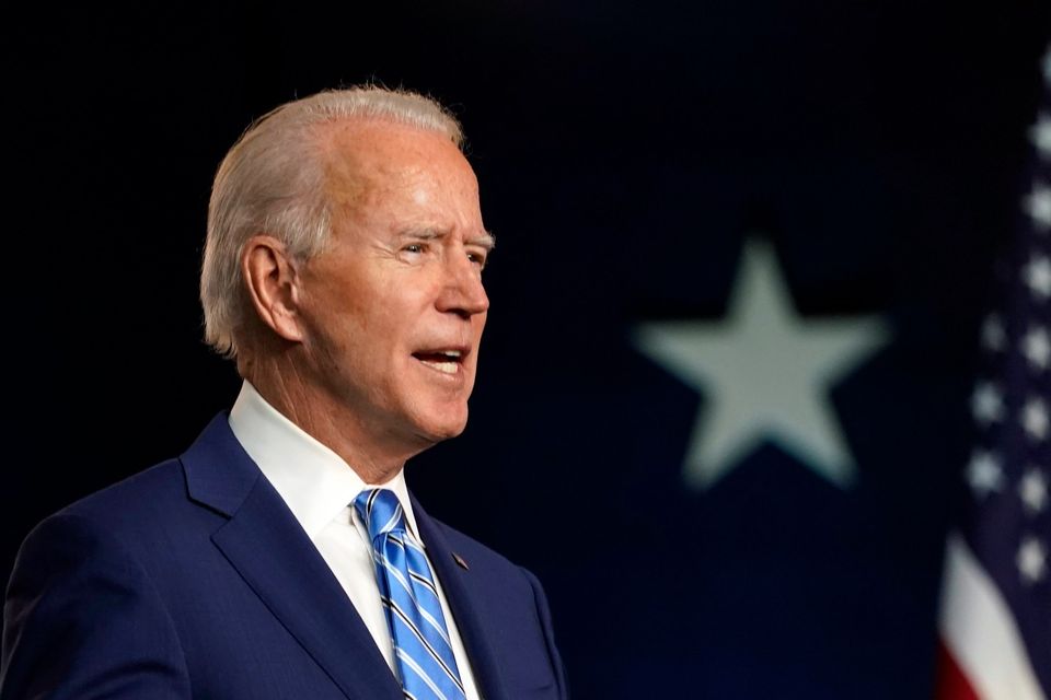 美國總統當選人拜登(Joe Biden)20日將宣誓就職。(美聯社/達志影像)
