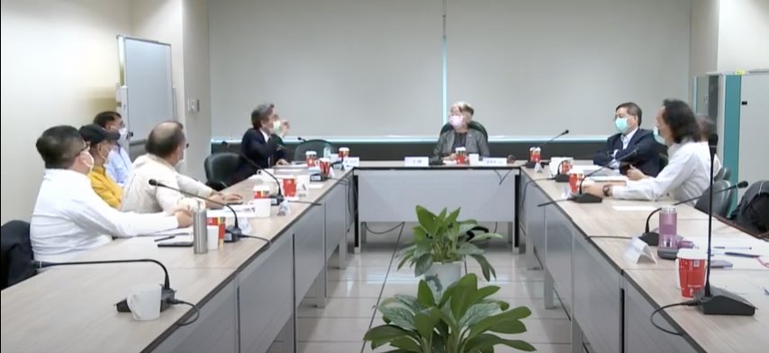 公視第七屆補提名董監事審查會議9日在文化部舉行。(取自文化部直播網頁)