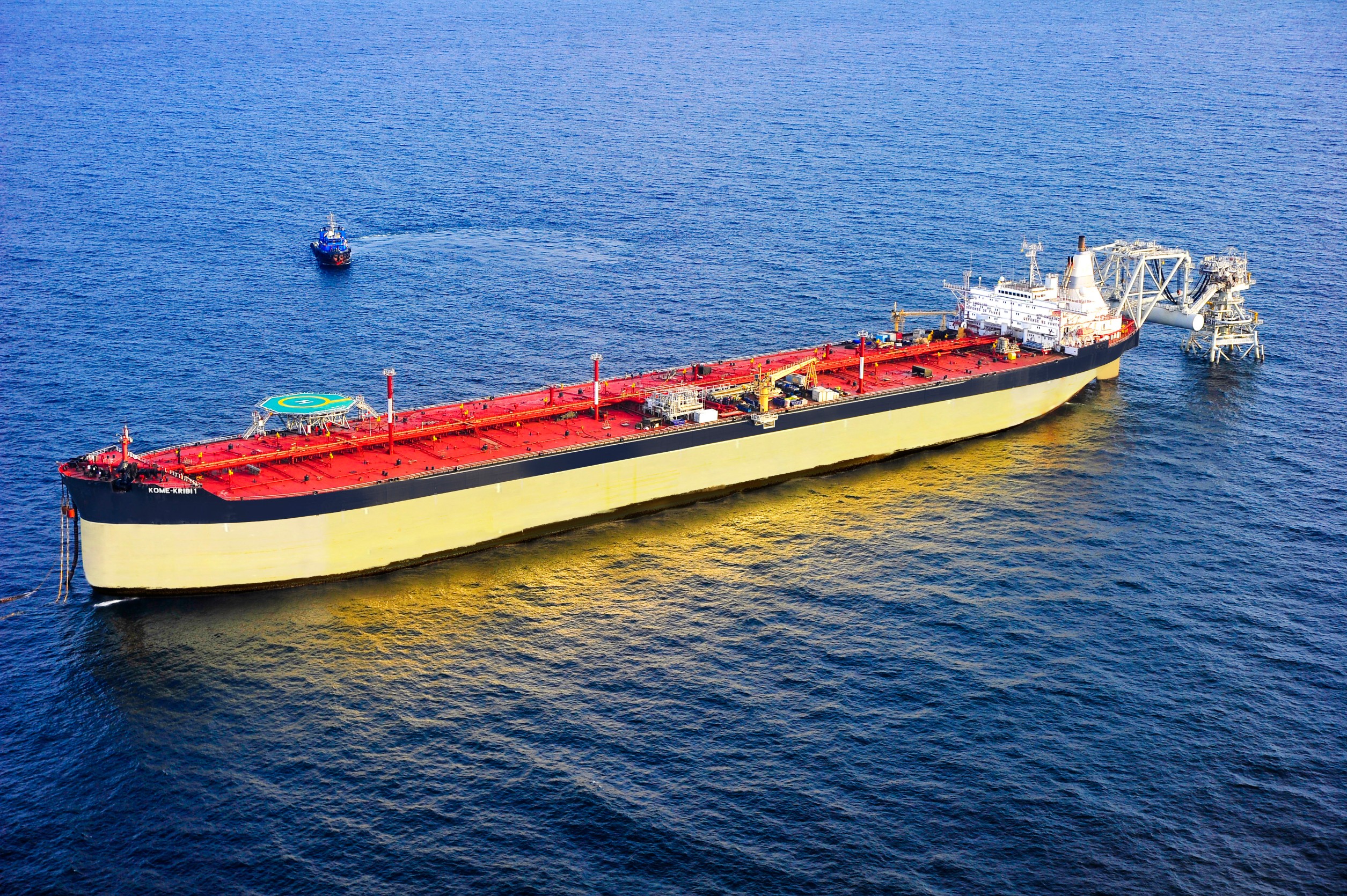 中油在查德開採石油，95萬桶原油將在12月初運回台灣。 (中油提供)