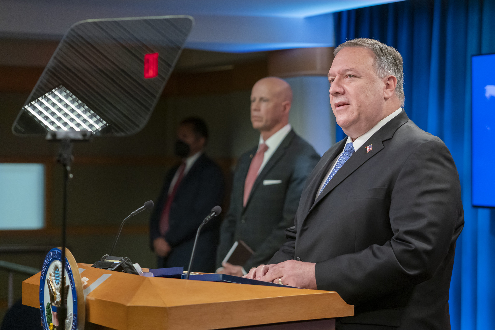 美國國務卿蓬佩奧(Mike Pompeo)。 (圖:美國國務院)