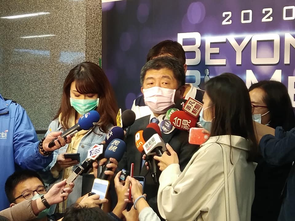 中央流行疫情指揮中心指揮官陳時中。（王韋婷攝）