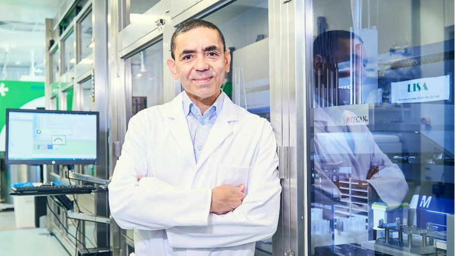 德國生技公司BioNTech共同創辦人沙辛(Ugur Sahin)。(推特)