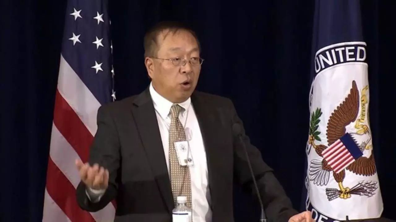 曾任美國前國務卿蓬佩奧的首席中國政策顧問余茂春(圖)，一直是中共眼中釘，日前遭到中國宣布反制裁。(網路圖片)
