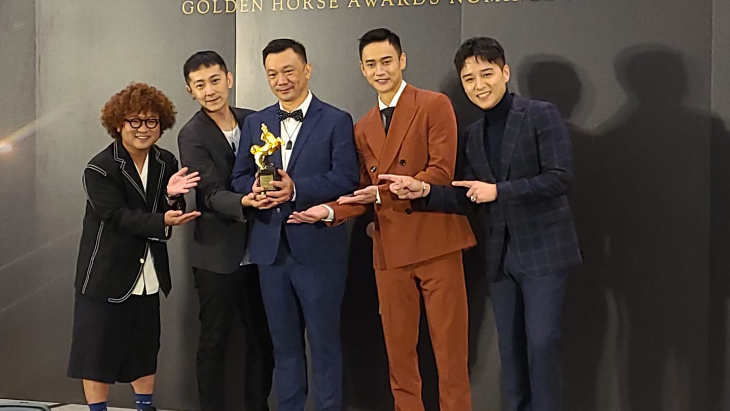 金馬獎第一個獎項20日提前揭曉，黃信堯執導新片「同學麥娜絲」旗開得勝，搶先拿下「觀眾票選獎」。(江昭倫攝)