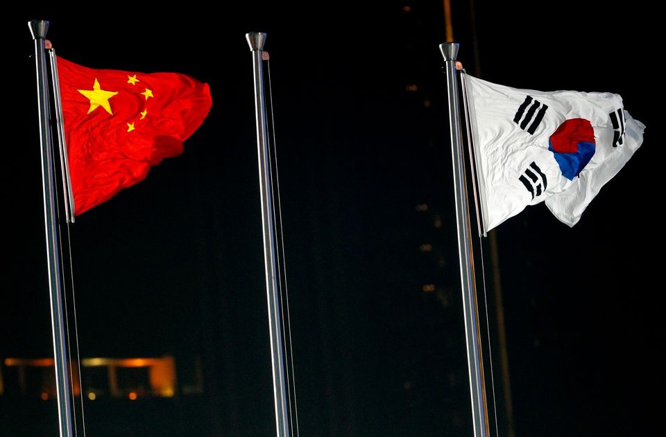 韓國公布第一份印太戰略報告的詳細內容，但43頁報告中幾乎未談及中國，僅一個段落稱「關鍵夥伴」，韓國政府並否認戰略是在遏制某個特定國家。(美聯社/達志影像)