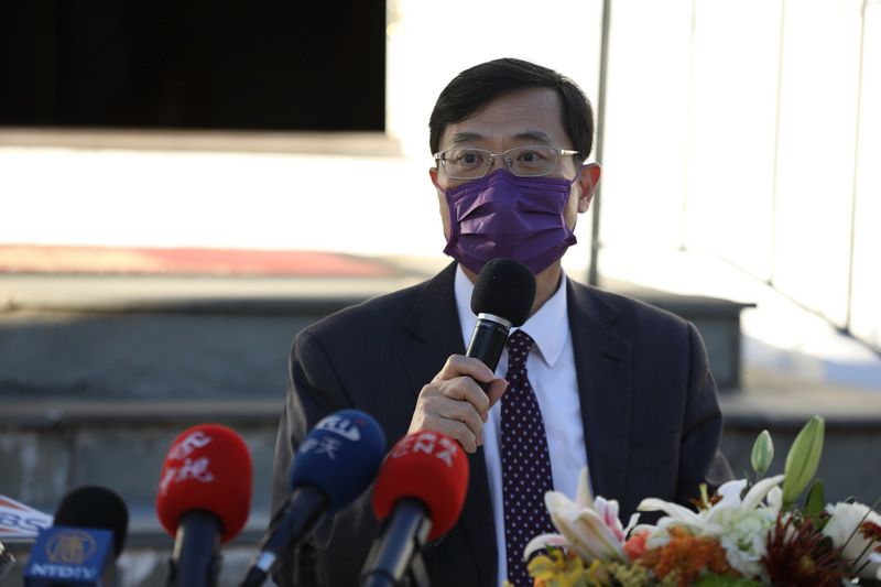 經濟部次長陳正祺表示，訪團都依照相關防疫指引來進行追蹤管理。(圖：中央社)