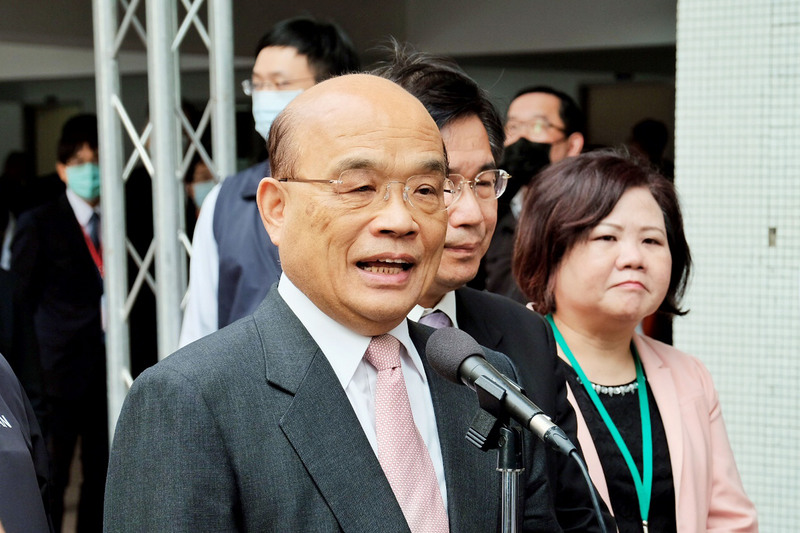 行政院長蘇貞昌。(圖:中央社檔案照片)