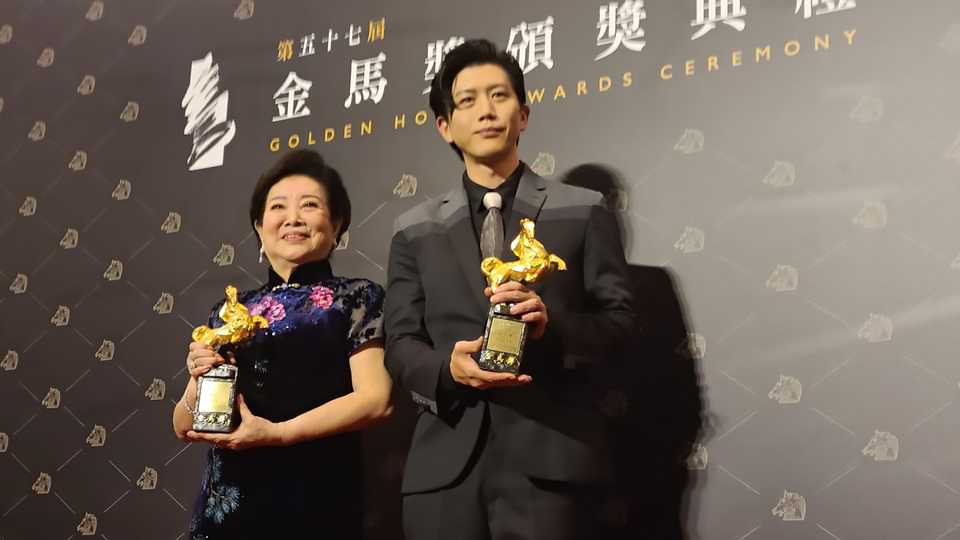 莫子儀和陳淑芳榮登金馬獎帝后寶座、(江昭倫 攝)