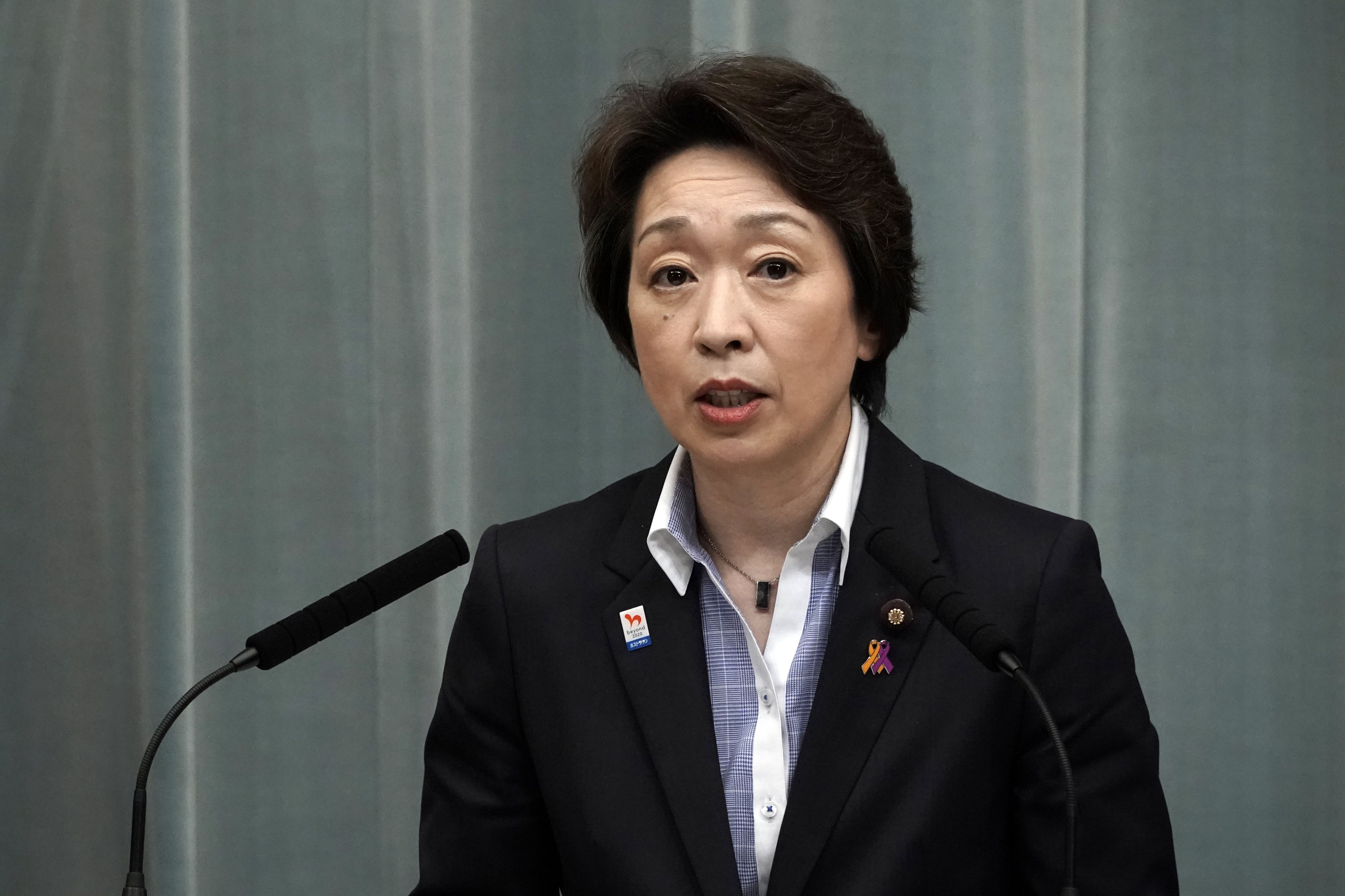 日本奧運大臣橋本聖子( Seiko Hashimoto)  (美聯社/達志影像)