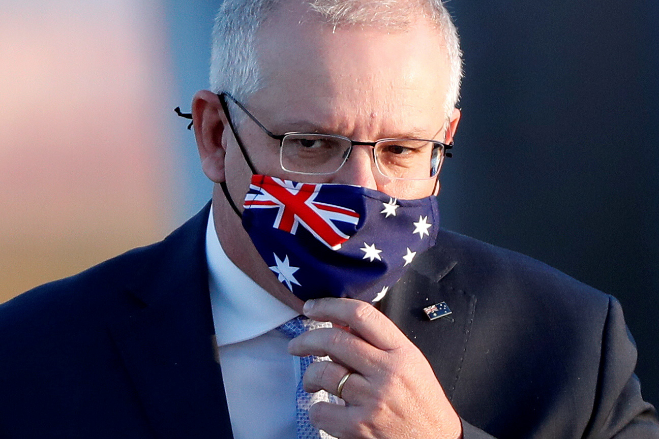 澳洲總理莫里森(Scott Morrison) (路透社/達志影像)