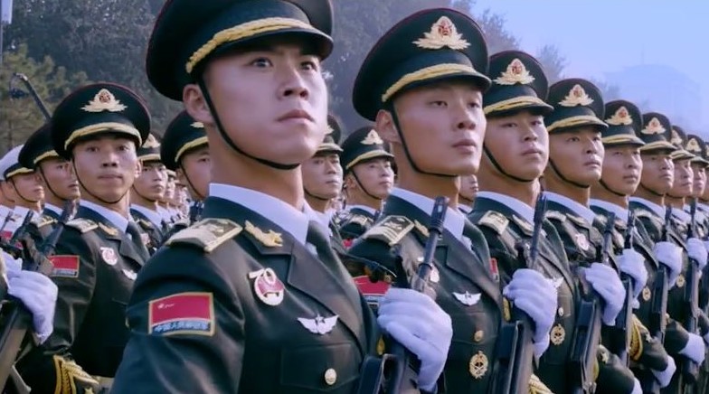 新措施流於形式，中共要求各地學生收看徵兵宣傳片。圖為陜西省2020年徵兵宣傳畫面（全國徵兵網）
