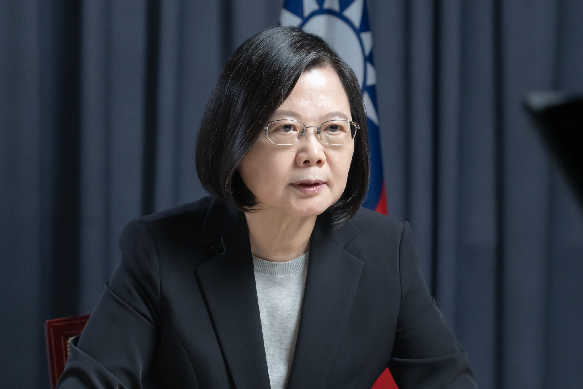 蔡英文總統。(總統府提供)