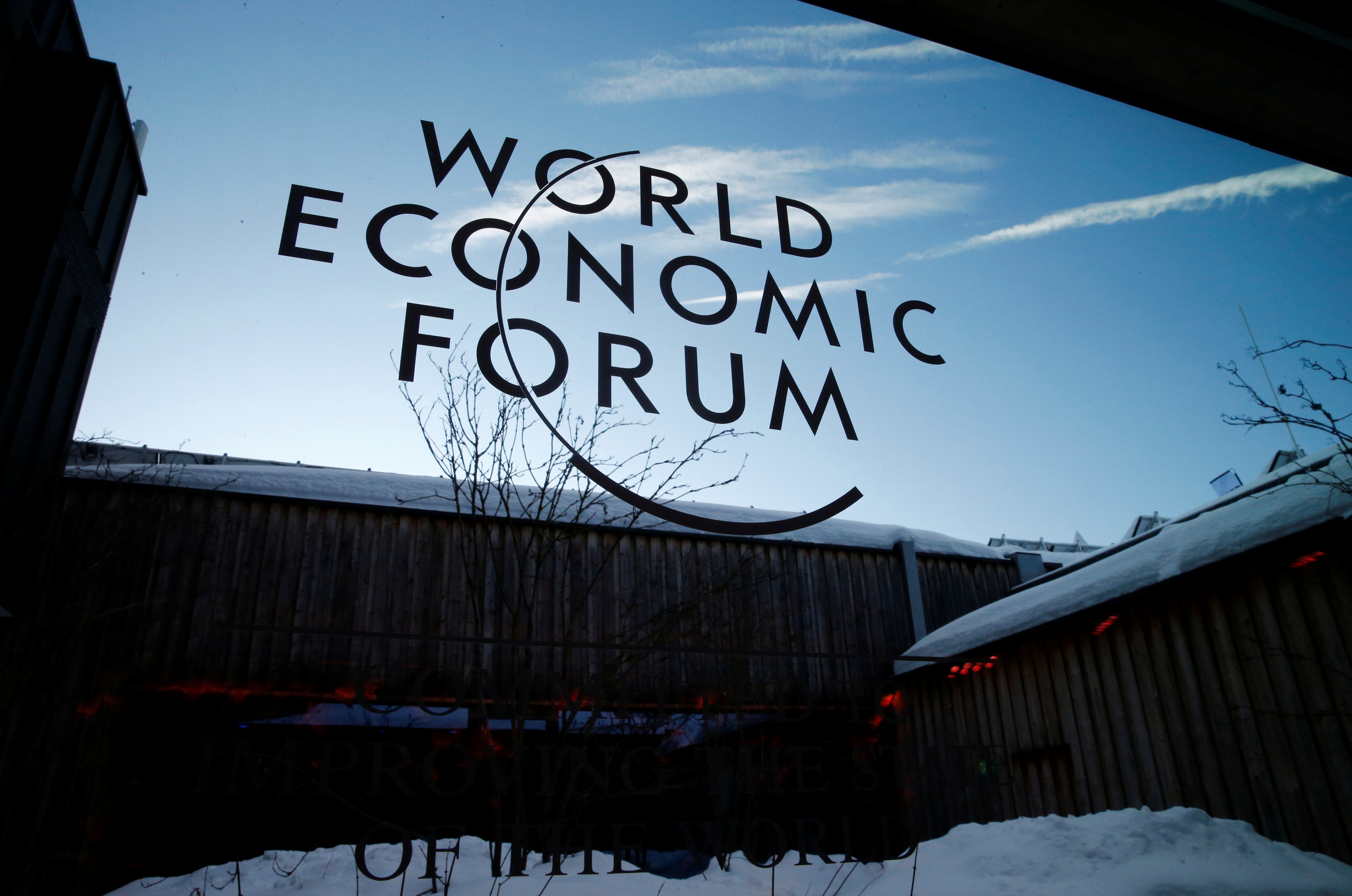 世界經濟論壇 (World Economic Forum, WEF)。(路透社/達志影像)