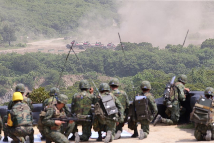 美國宣佈將對台出售戰地訊息通訊系統(FICS)及相關設備。示意圖。（中央社檔案照片）