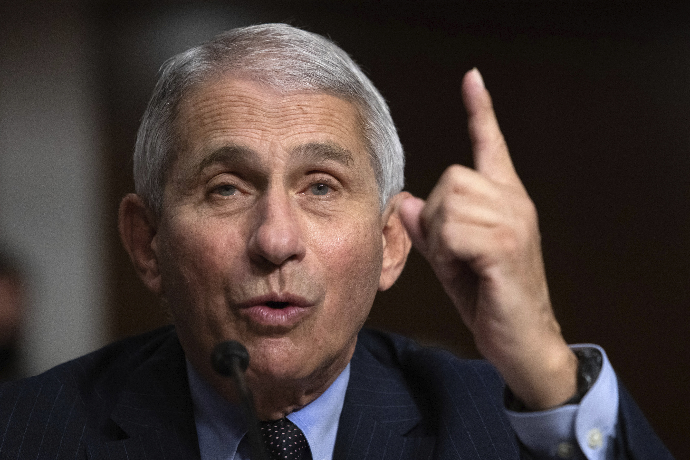 美國最高防疫專家，國家過敏與傳染病研究院(NIAID)主任佛奇(Anthony Fauci)。 (美聯社/達志影像)