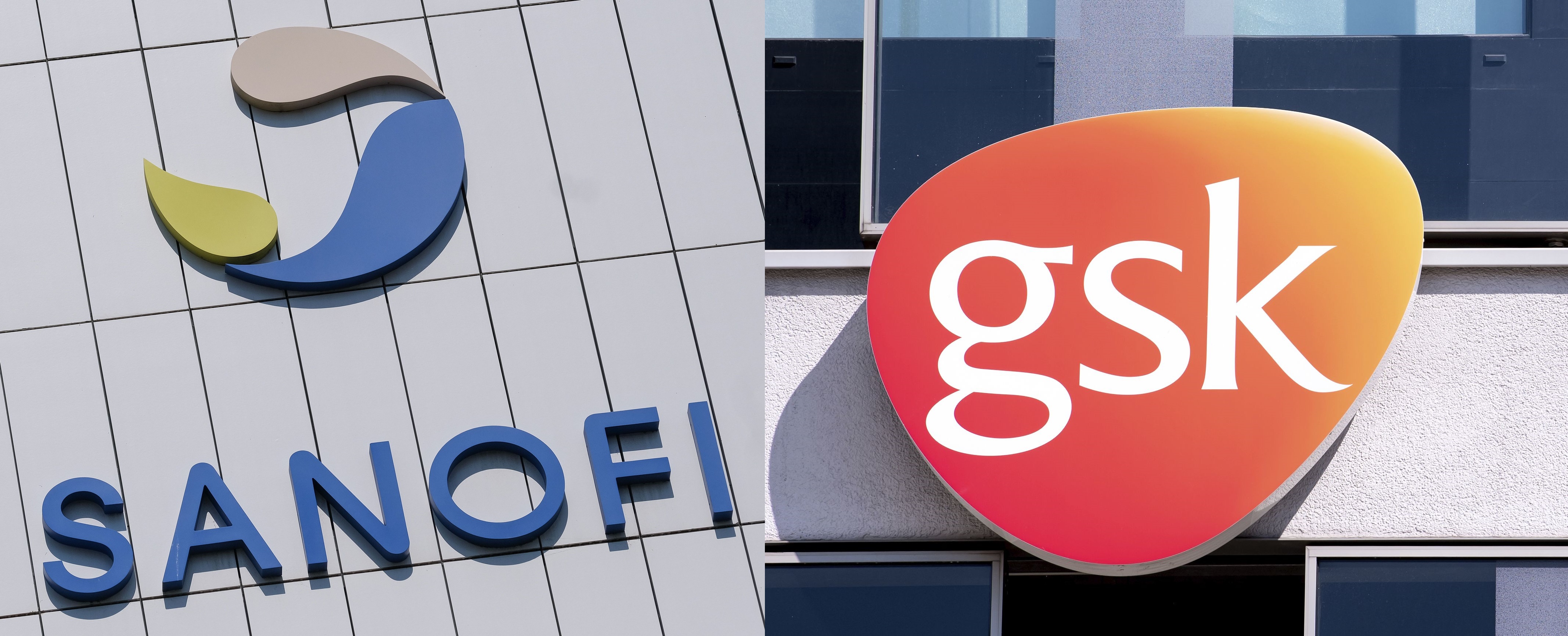 法國製藥業巨擘賽諾菲集團與英國大藥廠葛蘭素史克研發、經過重新組合的COVID-19疫苗，展開最後的人體試驗，希望能夠在2021年底通過核准。 (合成圖)