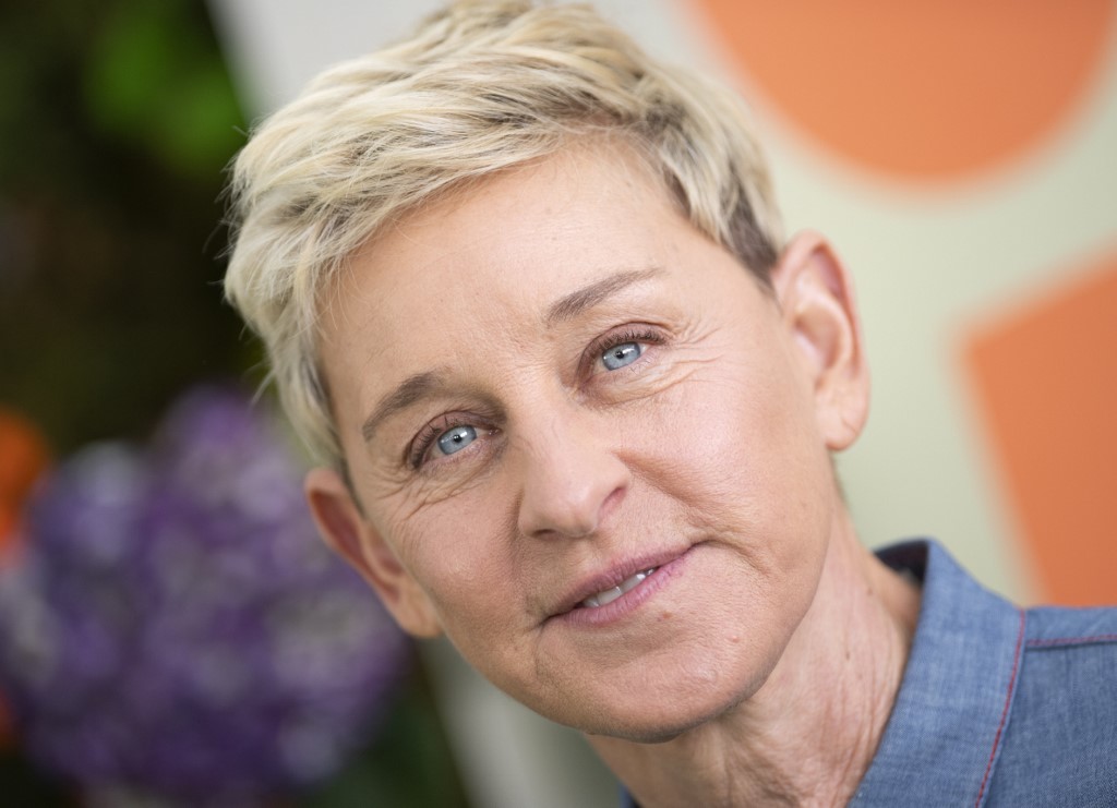 美國知名脫口秀主持人艾倫狄珍妮絲（Ellen DeGeneres）(AFP)
