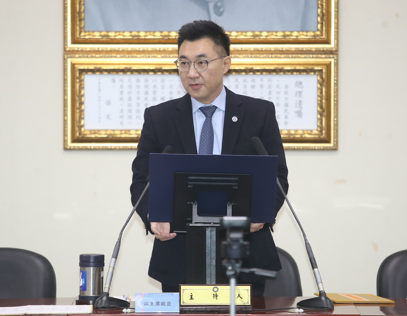 中國國民黨黨主席江啟臣。(資料照片/CNA)