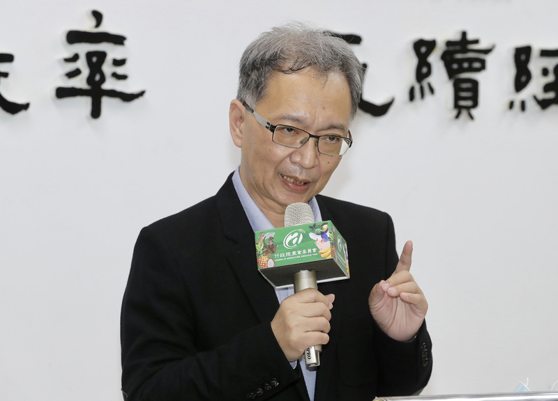衛福部次長薛瑞元表示，蘇偉碩遭告發關鍵不是稱萊豬有毒，而是有不實資訊。（中央社）
