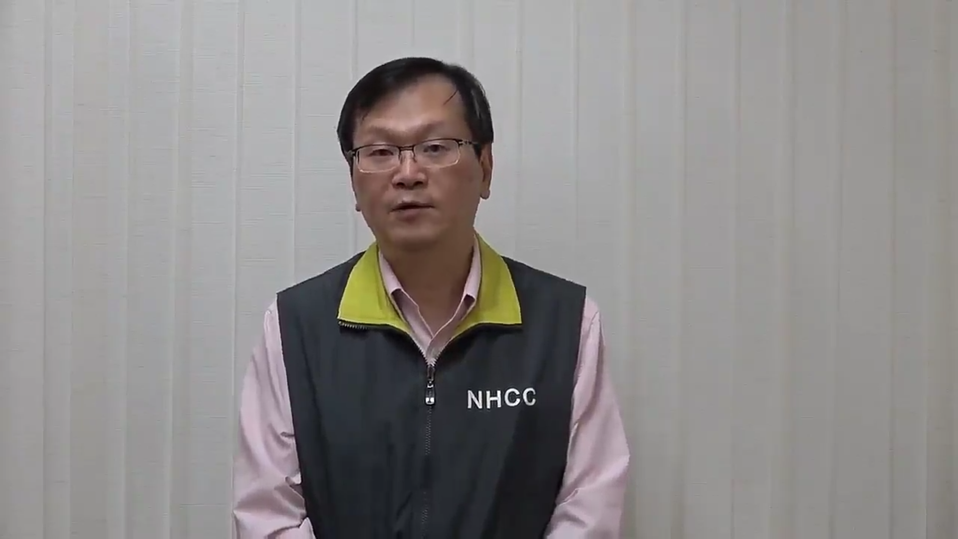 中央流行疫情指揮中心發言人莊人祥。(中央流行疫情指揮中心提供)