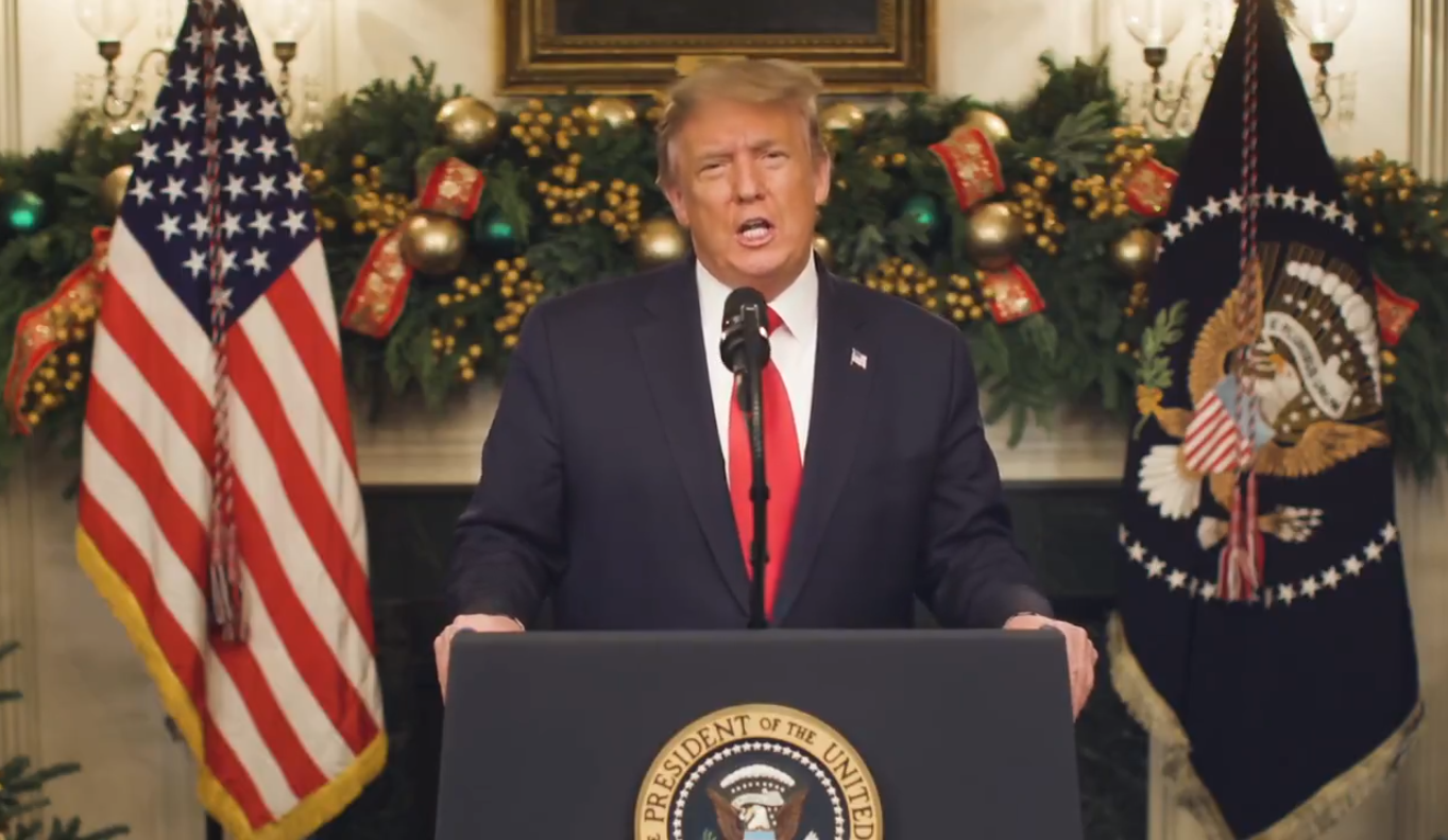 過去一日數「推」的日子都將成歷史，離開白宮的川普，遭推特永久封殺。(The White House FB)