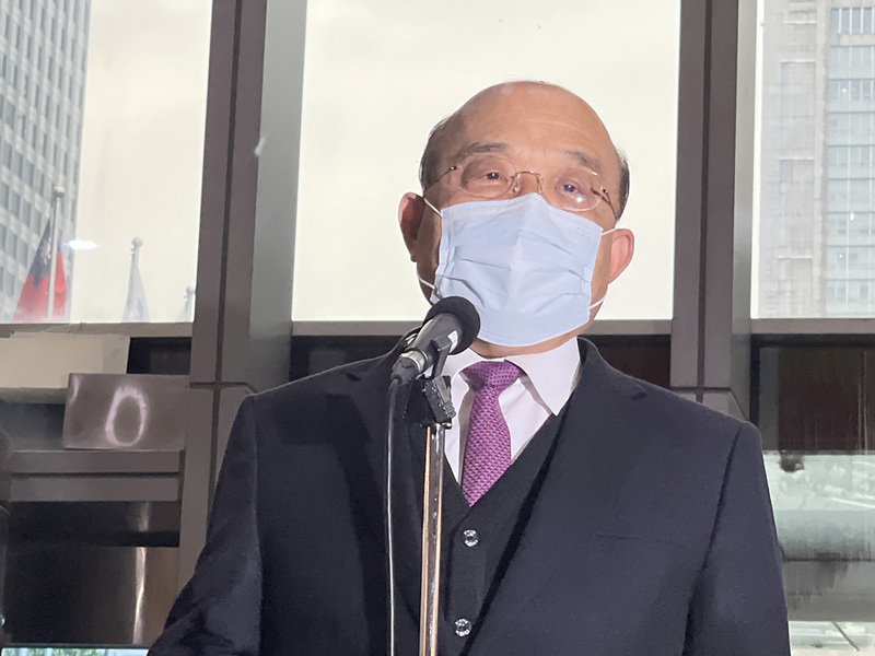 行政院長蘇貞昌(資料照片/中央社)