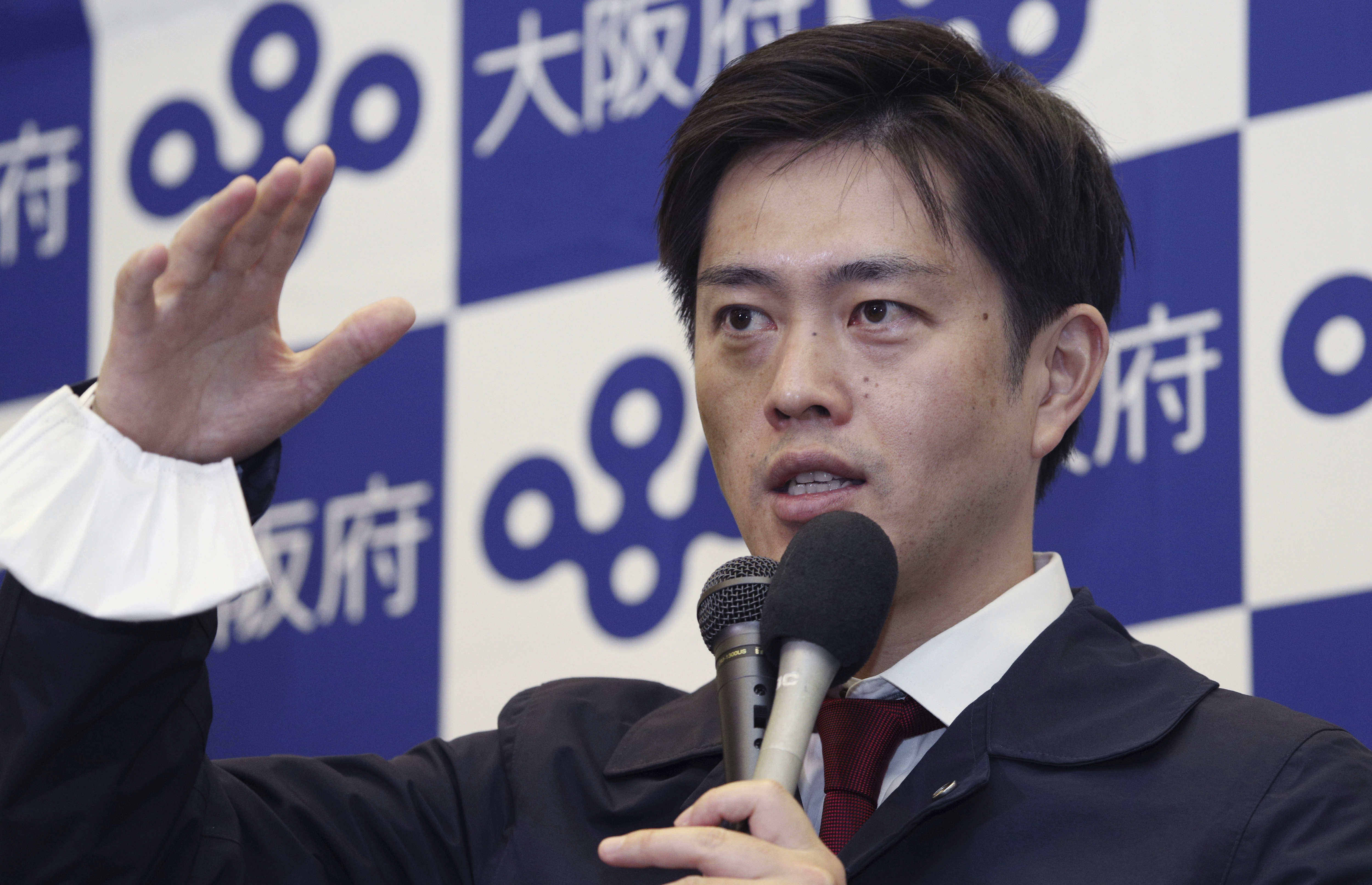 日本大阪府知事吉村洋文（Hirofumi Yoshimura）(美聯社/達志影像)