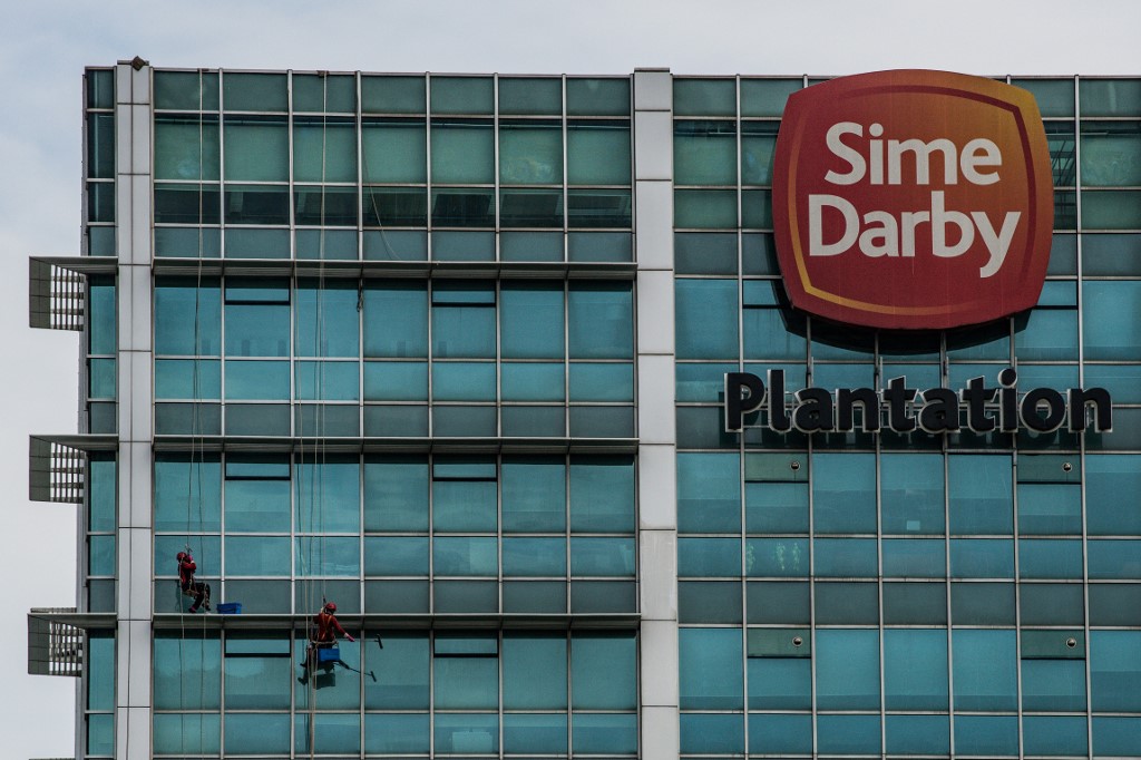 馬來西亞棕櫚油巨擘「森那美種植園」(Sime Darby Plantation Berhad)。 (AFP)