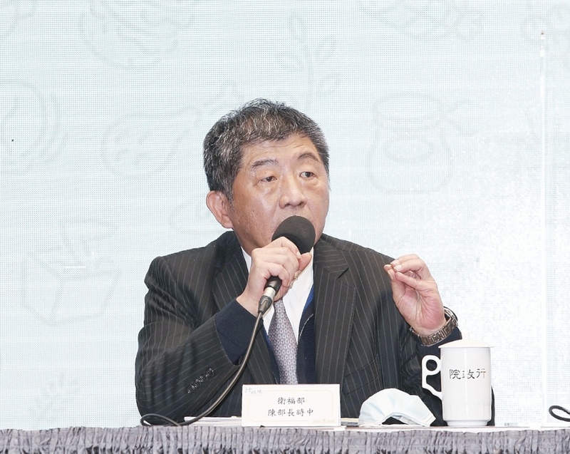 衛福部長陳時中。(圖：中央社)