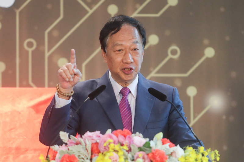 鴻海創辦人郭台銘(資料照片／中央社)