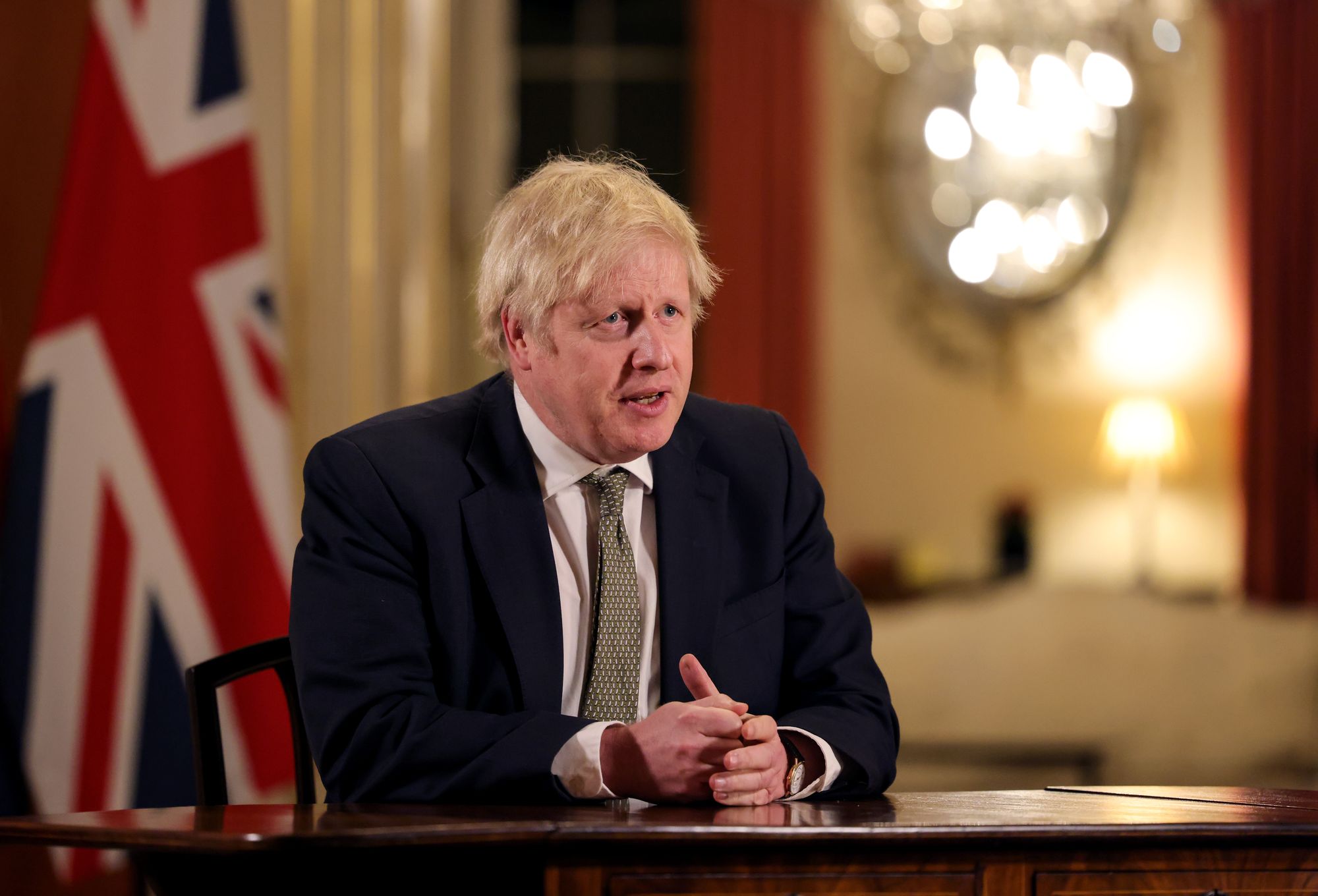 英國首相強生(Boris Johnson)(資料照片／英國政府官網)