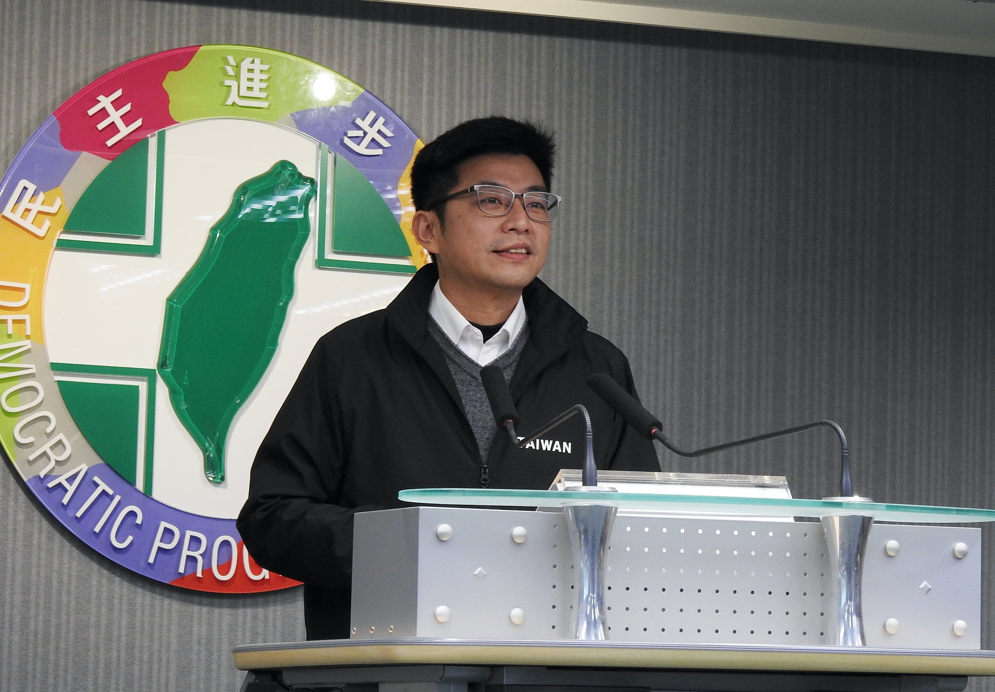 民進黨發言人周江杰。（資料照 / 劉玉秋攝）