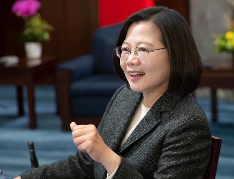 蔡英文總統預計將在14日上午於總統府接見美國駐聯合國大使克拉芙特。(圖：蔡英文總統臉書)
