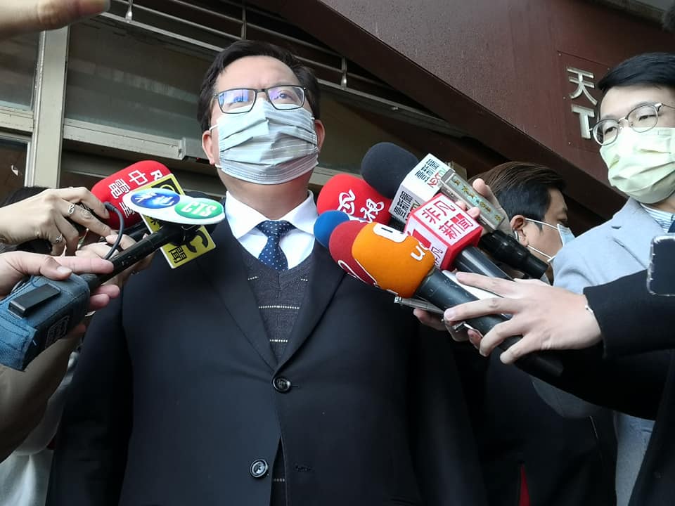 桃園市長鄭文燦。（資料照/劉玉秋 攝）