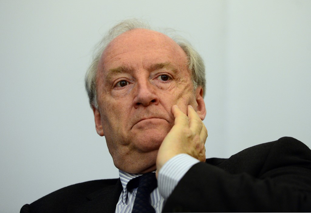 法國前外交部長韋德林（Hubert Vedrine）(AFP)