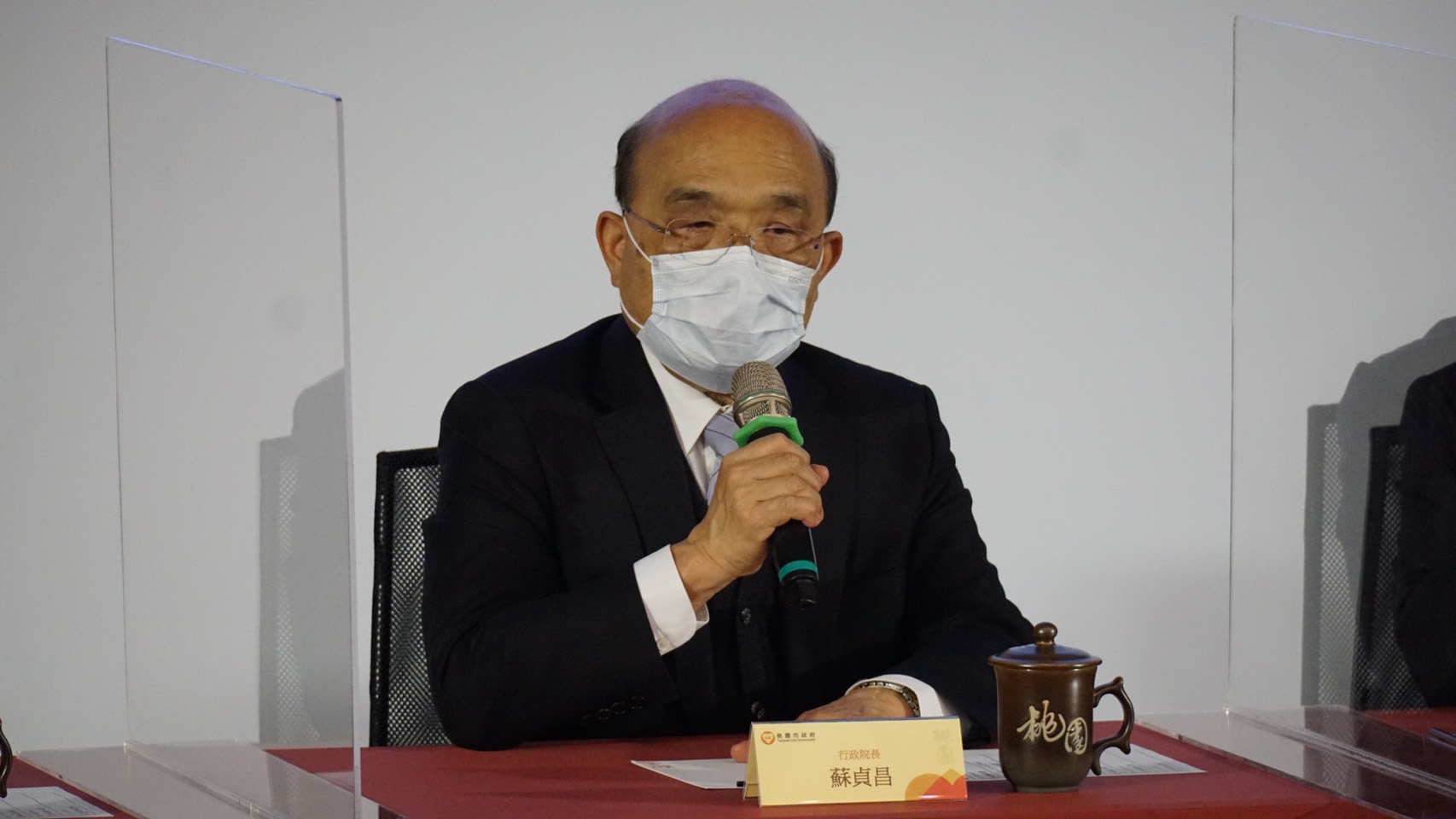 行政院長蘇貞昌。(王韋婷攝)