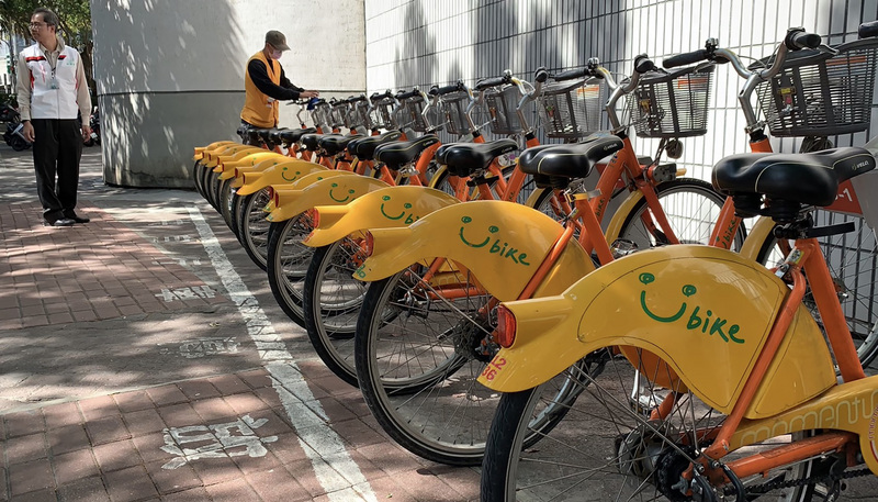 北市YouBike1.0下月3日停止營運。示意圖。 (圖：中央社檔案照片)