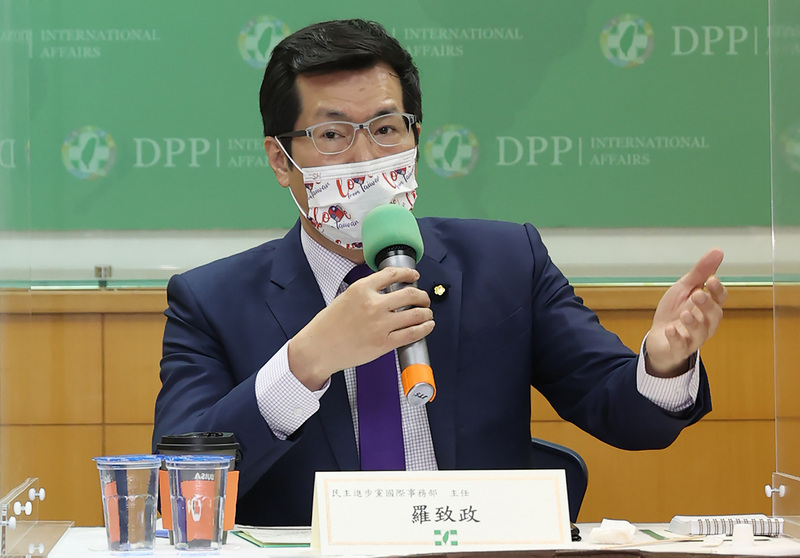 民進黨團書記長羅致政。 (圖：中央社檔案照片)