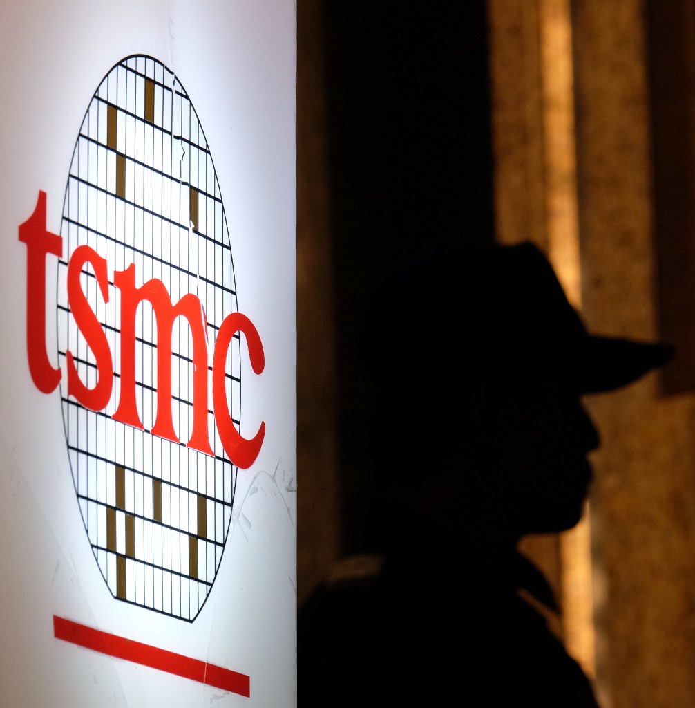 晶片、晶圓代工大廠台積電(tsmc)。(AFP)