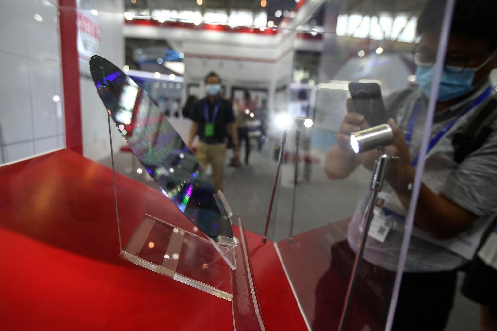 晶圓代工大廠台積電(tsmc)。(AFP)