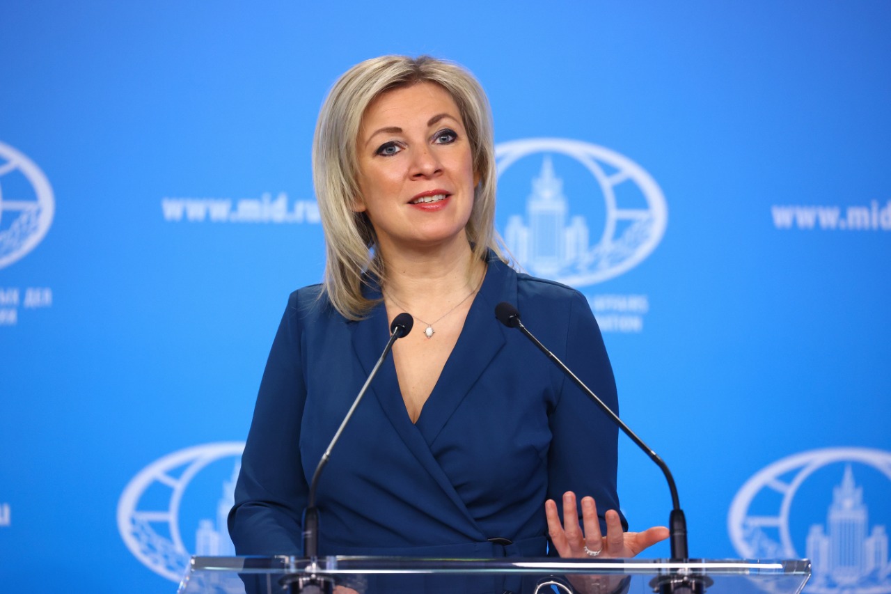 俄羅斯外交部發言人沙卡洛娃(Maria Zakharova)。(圖:俄國外交部)