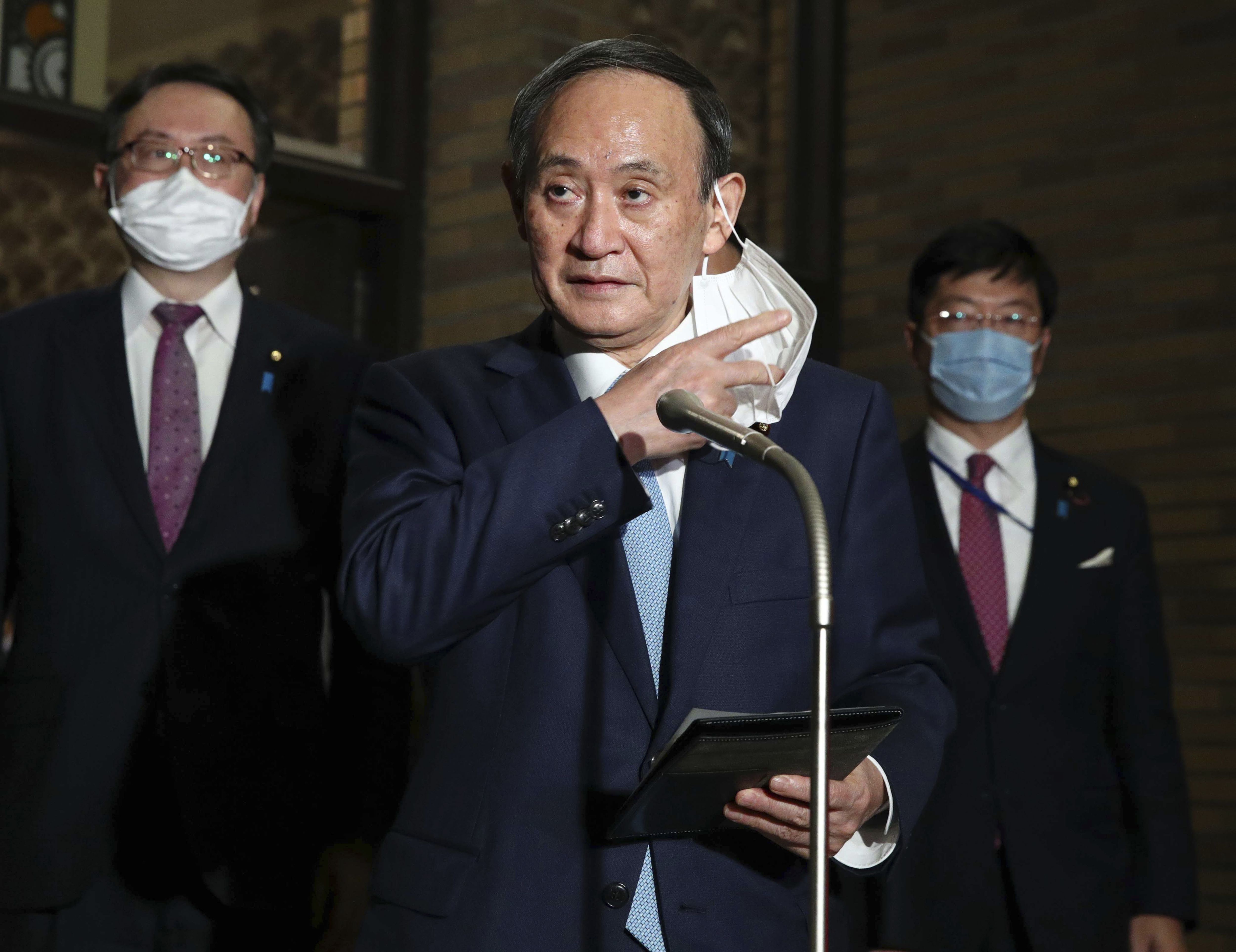 日本首相菅義偉。(資料照 / 美聯社 / 達志影像)