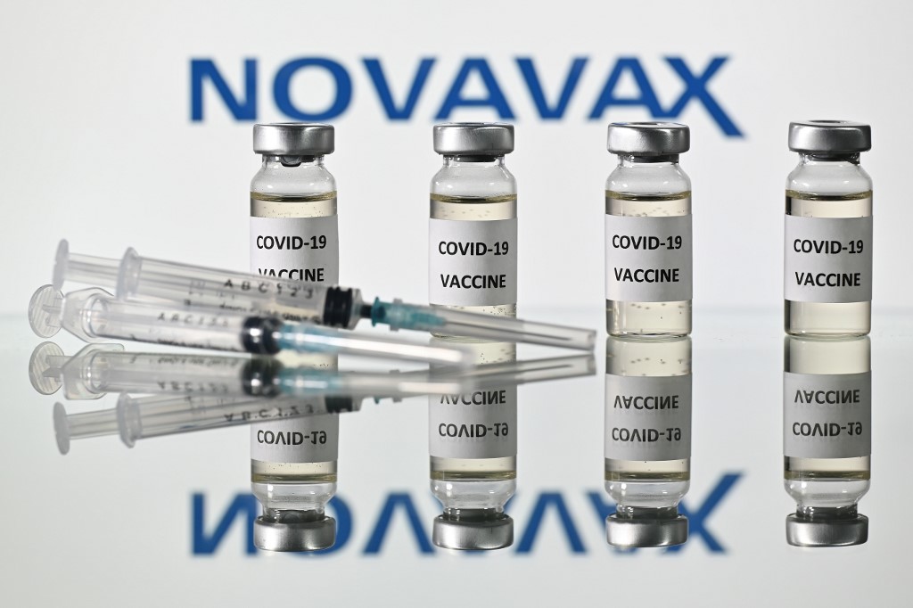 諾瓦瓦克斯醫藥公司(Novavax)候選疫苗效力達89.3%。(AFP)