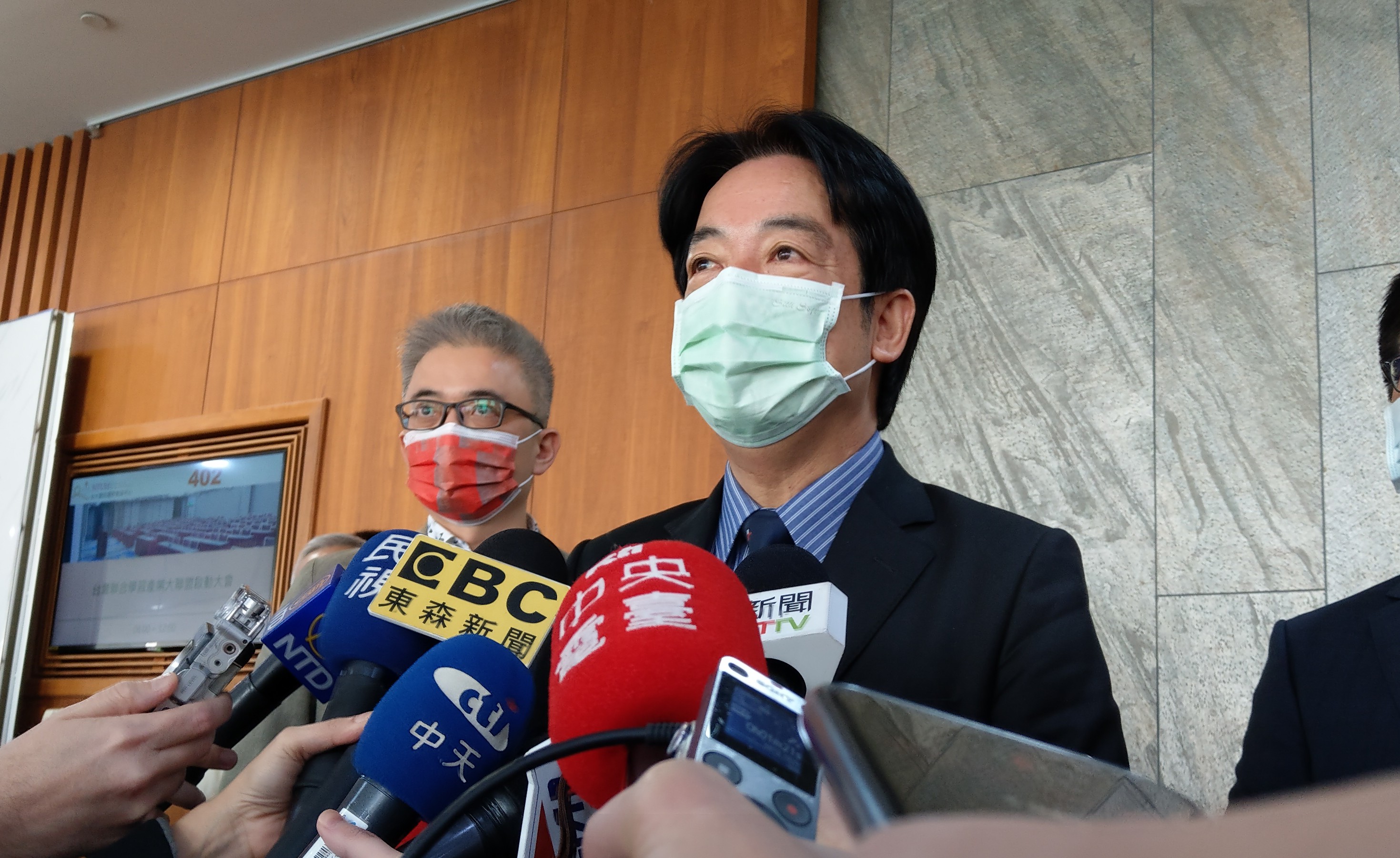 副總統賴清德19日指出，政府大力支持國內的疫苗研發，如果了解國內疫苗廠的進度，就一定會對國產疫苗有信心，不會再鼓吹要接受中國疫苗。(資料照/歐陽夢萍 攝)